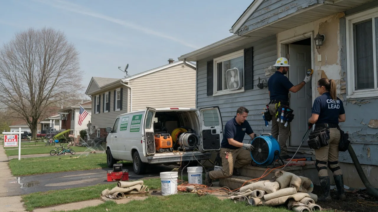 Flood Cleanup in Coventry, CT near me