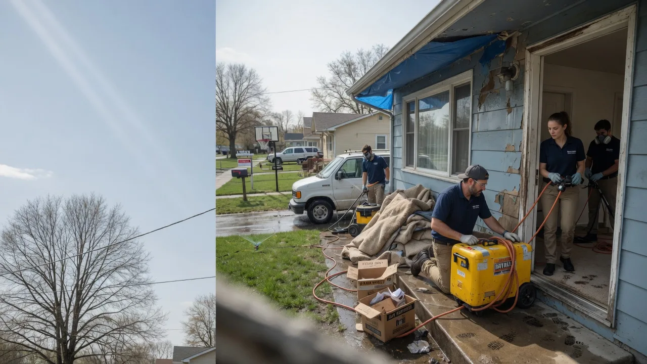 Basement Flood Cleanup in Coventry, CT near me